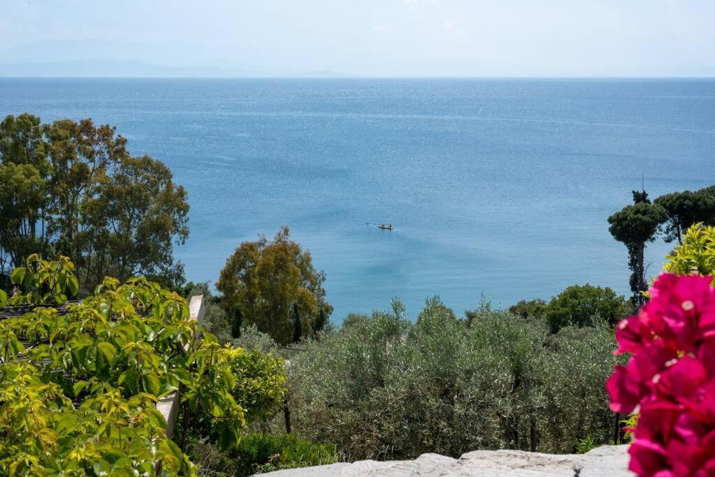 Seaside House With View Over Pagasitikos Áfissos Buitenkant foto